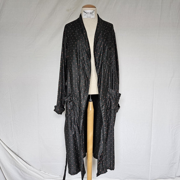 Vintage Mailliards Fleur-de-lis Robe - Picture 4 of 10